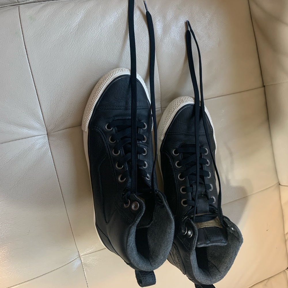 Men Leather converse 9